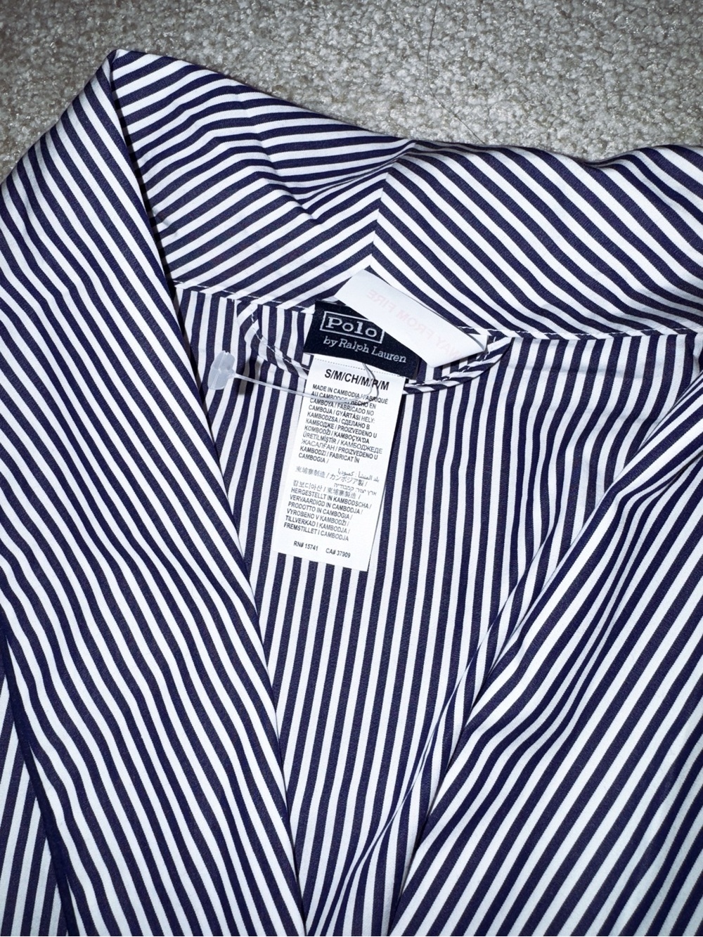 New Polo Ralph Lauren Robe - Picture 4 of 6